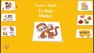 Apprendre langlais  Mots populaires pour les enfants [upl. by Yhotmit]