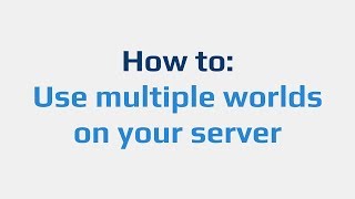 How to Use multiple worlds on your server with Multiverse [upl. by Notsirt]