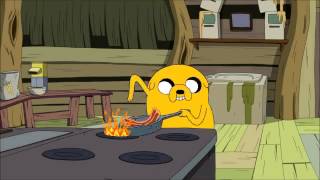 Adventure Time  Bacon Pancakes Jake The Dog [upl. by Ennayllek]