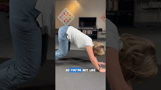 Pelvic Stability Exercise Series PART 7 Bear 🐻⁠ [upl. by Eilahs405]