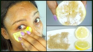 LEMON BAKING SODA AND BROWN SUGAR CAN MAKE YOU LOOK 5 TO 10 YOUNGER WHEN YOU USE IT LIKE THIS Khich [upl. by Ahsasal]