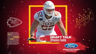 Offensive Tackle Draft Prospect Highlights  Draft Talk 2021 [upl. by Nnaeiram]