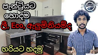 පැන්ට්‍රි ප්‍රශ්න  How to design a pantry cupboard  Pantry cupboard make sinhala  Pantry designs [upl. by Richie]