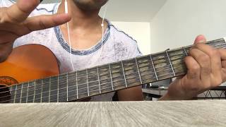 DADJU  Jaloux guitare tuto [upl. by Allcot]