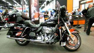 2012 HarleyDavidson Touring Electra Glide Ultra Limited at 2012 Montreal Motorcycle Show [upl. by Anikal]