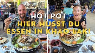 Khao Lak Restauranttipp 🇹🇭 😋 Hot Pot 🍜 ALL YOU CAN EAT [upl. by Anelis214]