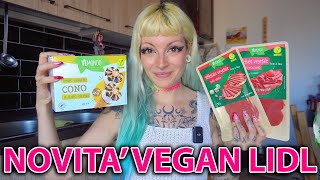 NOVITA VEGAN DA LIDL  SVUOTA LA SPESA [upl. by Laurentia]