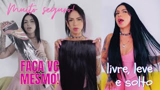 Muito Fácil  MEGA HAIR TIC TAC Orgânico como eu coloco EM CASA [upl. by Lorilee539]