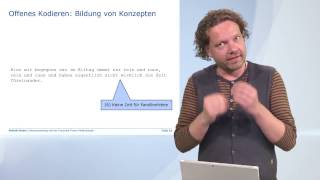 Datenauswertung mit der Grounded Theory Methodologie [upl. by Zilevi]