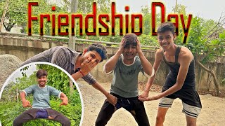 Happy Friendship Day😘 Hum Chaar Bhai Sare Tabahi 😂 full fun😂Chichora Vlogger youtube friends [upl. by Jaimie]