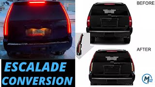 ULTIMATE 0714 SuburbanTahoe Escalade Lights Conversion COMPLETE [upl. by Attemaj449]