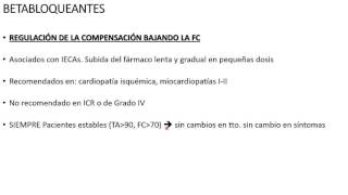 Cardiología Insuficiencia Cardiaca 4 Tratamiento Parte 2 [upl. by Tartaglia]