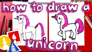 How To Draw A Cute Unicorn [upl. by Vastha]