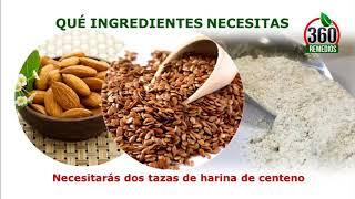 Pan Para Diabeticos Receta [upl. by Egiarc]