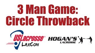 3 Man Game Circle Throwback 2018 LaxCon [upl. by Leahcimnoj]