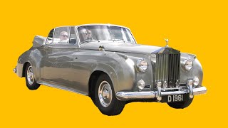 1961 Silver Cloud II Drophead Coupe at RollsRoyce Enthusiasts Club South of England Rally 2024 [upl. by Aisitel]