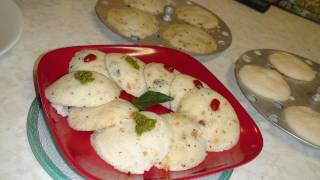 Instant Rava Idlis  Video Recipe  Mini appetizer Idlis  South Indian Cuisine [upl. by Ardnasil]