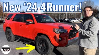 2024 4Runner TRD OffRoad Gets a Bold Look [upl. by Nauqes]