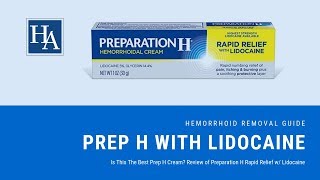 Review of Preparation H Rapid Relief With Lidocaine  Is This The Best Preparation H Cream [upl. by Nhor]