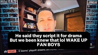 adam schefter EXPOSE THE NFL FOR BEING SCRIPTED ￼ON LIVE TV  clear can it get  rigged nfl [upl. by Emiolhs]