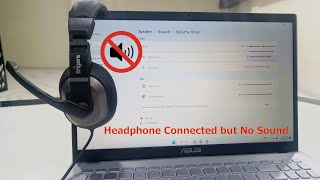 Fix Headphone Connected But No Output Sound in Windows 1110 [upl. by Lhary]