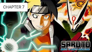 SARUTO chapter 7  Teknik UCIHA SASUKE  BORUTO NEXT GENERATION [upl. by Malas]