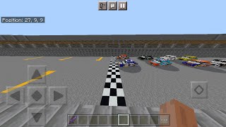 Nascar In Minecraft 6 Stopmotion [upl. by Sascha]