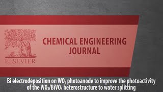 Bi electrodeposition on WO3 photoanode to improve the photoactivity of theWO3BiVO4 [upl. by Marquis292]