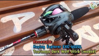 Kuying Explorer EXC602UL amp Tsurinoya Dark Wolf Ultra moded  RECENZJA BFS [upl. by Sherr]