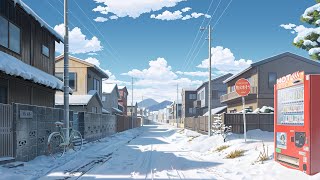 winter in japan 🧣 anime lofi mix [upl. by Anailli]