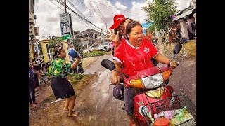 Songkran Festival in Cambodia 3 Days of Water Wars for Khmer New Year [upl. by Ailugram]