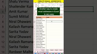 Excel Tutorial Create Emails Easily with CtrlE 📧 ExcelTips EmailCreation CtrlE [upl. by Christal301]