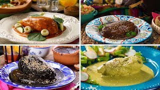 4 recetas de mole mexicano [upl. by Gunner]