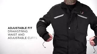 Ergodyne Standard Heavy Duty Winter Work Jacket Black Medium buy to description [upl. by Season745]