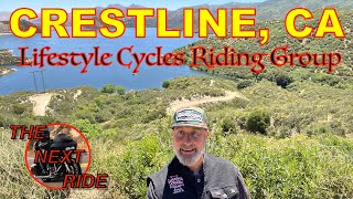 Crestline with Lifestyle Cycles Riding Group Harley Davidson Road Glide 065 [upl. by Llerrot]