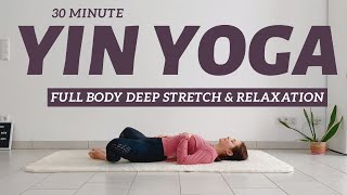 YIN YOGA  50 minutes deep relax  full body stretch and opening [upl. by Moreno]