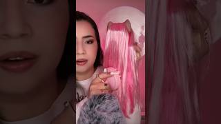 Asmr  Cabelo lindo rosa [upl. by Kolosick]