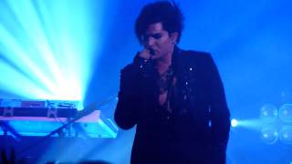 Adam Lambert  Sleepwalker  Manchester UK  27112010 [upl. by Sabella]