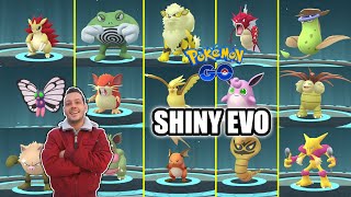 151 EVOLUZIONI SHINY di KANTO RARO  Pokémon GO ITA [upl. by Aztilem263]