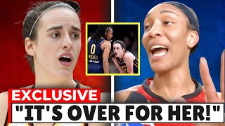 Aja Wilson Blasts Fever Over Caitlin Clark MVP Snub amp Throws Epic Tantrum [upl. by Gilud]