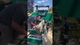 Milling up a small ash log woodlandmills [upl. by Ttegirb]