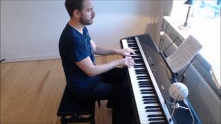 Piano cover Danmarks Nye Skolesang 2014 [upl. by Farrington]