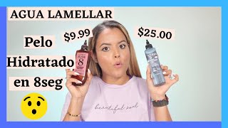 AGUA LAMELLAR TRATAMIENTO REPADOR EN 8 SEG  lamellar water [upl. by Attenborough349]