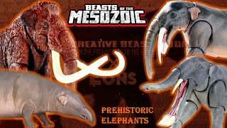 Beasts of the Mesozoic prehistoric elephant figures woolly mammoth platybelodon moeritherium [upl. by Bobette971]