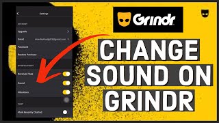 How To Change Notifications Sound on Grindr App 2023 [upl. by Sairacaz]