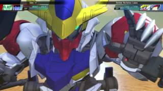 SD Gundam G Generation Genesis Gundam Barbatos Lupus All Attacks [upl. by Fazeli]