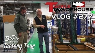 G Loomis Factory Tour w Jared Lintner Part 1  Rod Blanks  TW VLOG 277 [upl. by Malvino183]