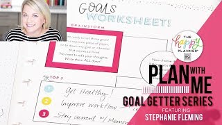 Plan With Me  Goal Getter Series  Part ONE [upl. by Abdu]