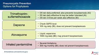 Pneumocystis Pneumonia Prevention amp Treatment [upl. by Gypsy]