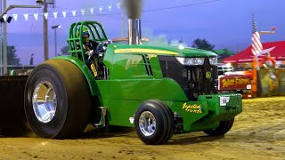 Pro Stock Tractors Pulling at The Pullers Championship Friday Night 2024 [upl. by Christian237]